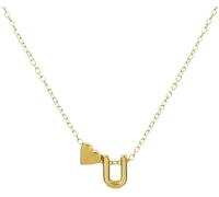 LJHJYDW S925 Silver A-Z Capital Initial and Heart Pendant Necklaces Women Choker Tiny Necklaces Fashion Jewellery For Women Girls Christmas Birthday Graduation