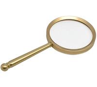 LJHJYDW Sn Magnifier Aluminum 20 Times Magnifying Glass to Read The Elderly High-Definition Handheld Lightweight and Students Children Magnifier with Light Double The Comfort