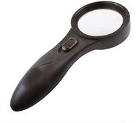 LJHJYDW Sn Magnifier Portable Hand-Held Magnifying Glass Lighting Professional 6 Times The Magnifying Glass Magnifier with Light Double The Comfort