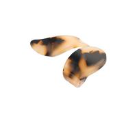 ljhnba Anillos ajustables con estampado, banda para dedo de ajuste cómodo y ligero, joyería de acrílica, regalo para mujeres y hombres, accesorios de anillos de acrílicos contemporáneos
