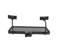 ljhnba Bandeja de Accesorios de Escritorio para presentador Remoto con | Soporte organizador de ABS, diseño para soporte del espacio de trabajo, uso del creador