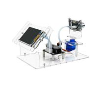 ljhnba Conjunto de escáner Educativo con programación gráfica, módulo de escaneo de Motor de Repuesto para detección de Distancia gráfica LCD dinámica