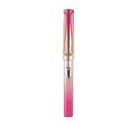 ljhnba Pluma estilográfica con pistón metálico Punta fina Gran capacidad de almacenamiento de Ideal para estudiantes y niños Kit de bolígrafos de caligrafía para practicar caligrafía con plumas de de