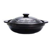 LJISEHG Cazuela Donabe, Olla De Barro Antiadherente Japonesa, Olla De Sopa De Olla Caliente Aislada, Utensilios De Cocina Versátiles for Arroz, Guiso, Sopa Y Cocina Casera(1000ml)
