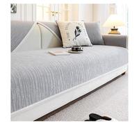 LJISEHG Funda de sofá Antideslizante 110x240cm, Protector de Muebles for sofá de 1/2/3/4 plazas, partículas de Silicona, Lavable for Sala de Estar(Gray,70 * 210cm)