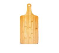 LJISEHG Tabla for charcutería de madera marrón con asa, ideal for pizza, verduras y carnes, varios tamaños disponibles(L)