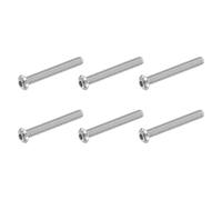 LJISEHG Tornillos de casquillo con cabeza de botón 304 SS Lámpara de bomba de agua de muebles de plata de varios tamaños(5/16-18 UNC x 2-1/2 Inch)