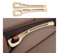 LJJHFCD 2 Piezas Coche Relleno De Huecos De Asiento para Nissan Murano (Z51) 2. Gen 2011 2012 2013 2014, Organizador Almacenamiento Prueba Fugas Interior Accesorios,Beige