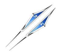 LJJWIW Coche Emblemas para Citroen DS3 DS4 DS5 DS6 DS7 DS9,Insignia Etiqueta Frontal Capó Maletero Emblema Logo Adhesivo Pegatina Embellecedores Accesorios Carrocería,D-Normal