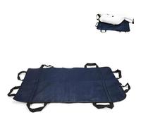 LJLAO Almohadilla De Transferencia Multiusos De 108 × 68 Cm, con Asas, Manta De Transferencia De Sábanas Reutilizable, para Pacientes Ancianos Y Encamados, Almohadilla Protectora,Blue