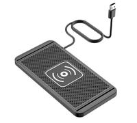 LJLBFB Cargador Inalambrico Coche para Skoda Fabia 2000-2018 2019 2020 2021 2022 2023 2024+, 15W Base Carga Inalámbrica Auto Estable y Compacto,A-1m Cable USB Plug