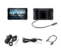 LJLBFB Carplay Moto para Ducati Multistrada 1200 2010-2019, 5 Pulgadas Pantalla Carplay de Motocicleta, IPX67 Impermeable, con Bluetooth Trans, Control de Voz,A-No Tire Pressure