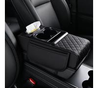 LJLBFB Funda Reposabrazos Coche para Ferrari Enzo F12 F430 F8 F80 FF FXX F355 F40 F50 SF90, Coche Almohadilla Reposabrazos Central, Reposabrazos de Coche con Portavasos Integrado,B