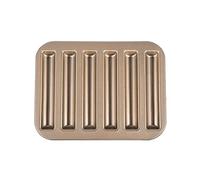 Ljmyy Molde de acero al carbono para hornear galletas, molde cilíndrico 3D para tartas