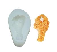 Ljmyy Molde de silicona con forma de pata de pollo frito para hornear