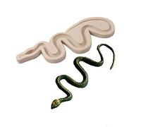 Ljmyy Molde de silicona para chocolate, forma de serpiente, chocolate, caramelos, utensilios de silicona para hornear en la cocina