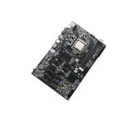 Ljmyy Placa base B75 12 PCIE1X ETH Mining LGA1155 MSATA USB3.0 SATA3.0 DDR3 B75 con CPU placa base para computadora