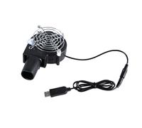 Ljmyy Ventilador USB 9733 pequeña herramienta de estufa para cocinar calefacción, camping, barbacoa, ventilador centrífugo de refrigeración sin escobillas, ventilador centrífugo de 4800 RPM ventilador