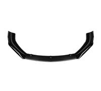 LJSDZLHY Coche Parachoques Spoiler Delantero para Ford Fiesta MK7 2011-2017,Coche Lip Delantero Splitter Difusor Accesorios Trim Autopartes,A-Black