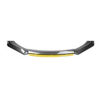 LJSDZLHY Coche Parachoques Spoiler Delantero para Volvo V60 2011-2018,Coche Lip Delantero Splitter Difusor Accesorios Trim Autopartes,A-Yellow