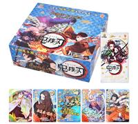 LJTXX Anime Cartas Tarjetas Coleccionables 192 Piezas Juego Cartas Anime Paquete de Tarjetas Cartoon Regalos de Cumpleaños para Niños y Niñas 32 Packs (6 Cards/Pack)