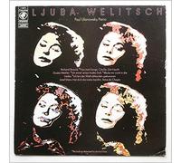Ljuba Welitsch - Legendary Performances: Ljuba Welitsch. Lieder of Richard Strauss, Mahler & Josef Marx.