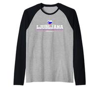 Ljubljana Slovenia Camiseta Manga Raglan