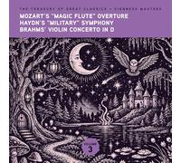 Ljubljana Symphony Orchestra & Slovak Phil Orch - The Treasury of Great Classics - Viennese Masters - Vol. 3. Mozart's "Magic Flute" Overture, Haydn's "Military" Symphony, Brahms' Violin Concerto in D