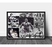 LJW Póster A4 de ArnoLD Schwarzenegger