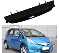 LJWAN Coche Cortina Retráctil para Jazz FIT 2008-2013, Cortina Maletero Coche Cubierta Carga Bandeja Equipaje Privacidad Partición Shelves