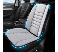 LJWAN Cojín De Cubierta De Asiento De Coche para Toyota Corolla Hybrid 2020-2024, Universal Antideslizante Protector Asiento Delanterocon Respaldo,Light Gray