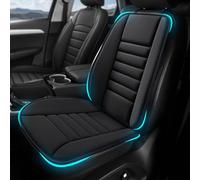 LJWAN Cojín De Cubierta De Asiento De Coche para Toyota Corolla Hybrid 2020-2024, Universal Antideslizante Protector Asiento Delanterocon Respaldo,Black