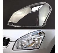 LJWAN Cubiertas Faro Coche para Nissan Qashqai 2009~2015, Lente Carcasa Cristal Faro Delantero Pantalla Transparente Lámpara Faro Delantero Shell,Right