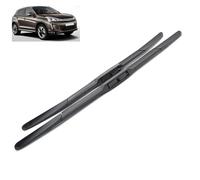 LJWAN Limpiaparabrisas Delanteros para Coche 2 Unidades para Citroen C4 Aircross 2012-2017 24"+21" Escobillas Recambio Accesorios para Parabrisas
