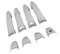 LJWAN Manijas De Puerta De Coche Cubiertas Antioxidantes para Mazda CX 3 2017, Cubiertas Manija Puerta Exterior Coche Embellecedor Protector, Smart Handle