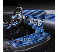 LJWAN Navegación del Coche Pantalla GPS Película Protectora para Mercedes Benz CLA 200 2020 2021 2022 2023(LHD), Interior Consola Central TPU Accesorios de película
