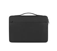 LJWDYS Funda para Portátil, 14,1 15,4 15,6 Pulgadas Impermeable Funda Ordenador PC Maletín(Black,15.6 Inch)