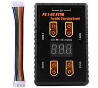 LjwZekyrnt 1-6S LiPo Battery Parallel Balanced Charging Board Plate 40A Input XT60 Plug