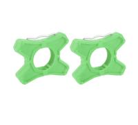 LjwZekyrnt 1 par de adaptadores de Pedal de Ciclo ABS Pedales de Ciclo Antideslizantes convertidor de Soporte Plano para Ciclo de Carretera (Verde)