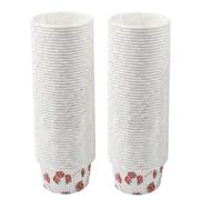 LjwZekyrnt 100PCS Mini Cupcake Liners Papel Redondo Pastel Hornear Tazas Muffin Casos Hogar Fiesta Boda