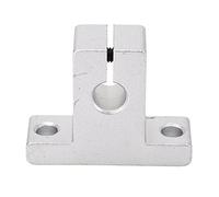 LjwZekyrnt 10Pcs Linear Shaft Support Motion Rod Guide Rail End Support Aluminum Alloy for 3D Printer