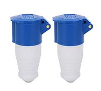 LjwZekyrnt 2Pcs Industrial Power Connector 3-Pin 1-Phase Explosion-Proof Waterproof 16A 3 Hole 220-250V