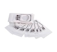 LjwZekyrnt 4 Colores 100 unids/Pack Precioso Caramelo de plástico Galletas Regalo Bolsa de Embalaje Suministros para Fiestas Nuevo (7 * 10 + 3 Blanca)