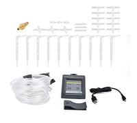 LjwZekyrnt Kit de riego por Goteo Temporizador de riego Inteligente Temporizador de riego de jardín con conexión WiFi Modo automático y Manual para jardín