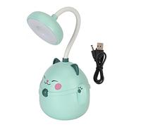 LjwZekyrnt Lámpara de Escritorio de Estilo Lindo Luz Nocturna portátil Luz Plegable portátil Recarga USB Luz LED Protección para los Ojos Lámpara de Lectura (Verde)