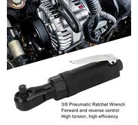 LjwZekyrnt Llave de trinquete de aire 3/8 Acero de aleación de alta torsión Mini llave neumática portátil Entrada de aire 1/4