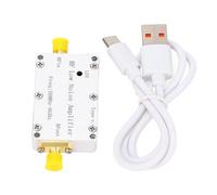 LjwZekyrnt Módulo Receptor de bajo Ruido de 30dB 50MHz-6GHz Cubierta del módulo de Interruptor RF P VHF UHF S L C Bandas 5V Fuente de alimentación única