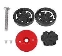 LjwZekyrnt Mountain Bike Aluminium Alloy Wrist Group Code Table Base Bowl Set Cover Riding Accessories Tool ((roja))