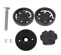 LjwZekyrnt Mountain Bike Aluminium Alloy Wrist Group Code Table Base Bowl Set Cover Riding Accessories Tool ((negra))