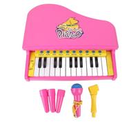 LjwZekyrnt Piano Electrónico De 23 Teclas Piano De Aprendizaje Multifuncional para Niños Pequeños con Micrófono 15 Canciones De Demostración